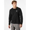 Helly-Hansen Mens F2F Organic Cotton Ls Tee(990 Black)