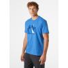 Helly-Hansen Mens F2F Organic Cotton Tee 2.0(554 Ultra Blue)