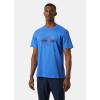 Helly-Hansen Mens F2F Organic Cotton Tee 2.0(555 Ultra Blue)