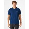 Helly-Hansen Mens F2F Organic Cotton Tee 2.0(584 Ocean)