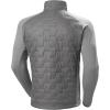 Helly-Hansen Mens LIFA Loft Hybrid Insulator Jacket(876 Concrete)