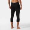 Helly-Hansen Men’s LIFA Merino Midweight 3/4 Pant(990 Black)