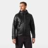 Helly-Hansen Odin Everdown Hooded Jacket for Men – Premium Winter Coat, Insulated Athletic Shell Jackets, Outdoor Wear(990 Black)