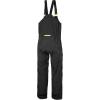Helly-Hansen Sailing Bib Overalls – Windproof with Reinforced Knees Fishing Bib – Quick-Dry Rain Overalls(980 Ebony / 4.0)