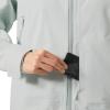 Helly-Hansen Sogn Shell Jacket for Women, Waterproof, Windproof, Breathable, Skiing-Jackets, Lightweight, Adjustable Fit(403 Seafoam)