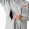 Helly-Hansen Sogn Shell Jacket for Women, Waterproof, Windproof, Breathable, Skiing-Jackets, Lightweight, Adjustable Fit(403 Seafoam)