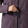 Helly-Hansen Sogn Shell Jacket for Women, Waterproof, Windproof, Breathable, Skiing-Jackets, Lightweight, Adjustable Fit(654 Smoked Purple)