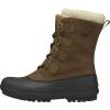 Helly-Hansen Varanger Primaloft Insulated Winter Boots for Women – Waterproof Leather Upper, Duck Boot Design, FreezeBlock Tech(741 Bistre/Black)