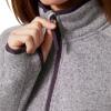 Helly-Hansen Varde Fleece Jacket 2.0 for Women, Polartec Thermal Pro, Lightweight, Durable, Quick-Dry, Recycled Materials(692 Dusty Syrin)