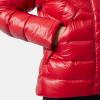 Helly-Hansen Winter Bliss Down Jacket – Women’s Coats, Down Outerwear, Allied Feather & Down, YKK Zipper, Pile Fleece Hood(162 Red)