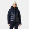 Helly-Hansen Winter Bliss Down Jacket – Women’s Coats, Down Outerwear, Allied Feather & Down, YKK Zipper, Pile Fleece Hood(597 Navy)