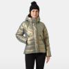 Helly-Hansen Winter Bliss Down Jacket – Women’s Coats, Down Outerwear, Allied Feather & Down, YKK Zipper, Pile Fleece Hood(787 Lynx)