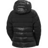 Helly-Hansen Winter Bliss Down Jacket – Women’s Coats, Down Outerwear, Allied Feather & Down, YKK Zipper, Pile Fleece Hood(990 Black)