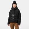 Helly-Hansen Winter Bliss Down Jacket – Women’s Coats, Down Outerwear, Allied Feather & Down, YKK Zipper, Pile Fleece Hood(990 Black)