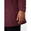 Helly-Hansen Womens Aden Insulated Waterproof Windproof Breathable Long Length Packable Hood Rain Coat Jacket(658 Hickory)