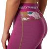 Helly-Hansen Women’s LIFA Merino Midweight Graphic Base Layer Pants(663 Magenta 2.0 Floral Aop)
