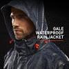 Helly-Hansen Workwear Gale Rain Jacket – PU-Coated Shell & Waterproof Windbreaker for Men – Packable Hood & Adjustable Hem(590 Navy)