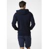 Helly-Hansen mens Hh Logo Full Zip Hoodie(597 Navy)