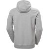 Helly-Hansen mens Hh Logo Full Zip Hoodie(949 Grey Melange)