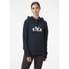 Helly-Hansen womens Nord Graphic Pullover Hoodie(599 Navy)