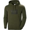 Helly-Hansen 33977 Men’s Hh Logo Hoodie(431 Utility Green)