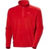 Helly-Hansen Daybreaker 1/2 Zip Fleece – Mens Recycled Fleece-Outerwear-Jackets, Cozy Half-Zip Pullover For All Seasons(163 Red)