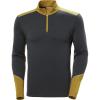 Helly-Hansen LIFA Merino Midweight Half-Zip Base Layer for Men – Performance Wicking Interior(984 Slate)