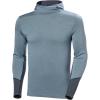 Helly-Hansen Lifa Merino Midweight Hoodie – Men’s Merino Wool Base Layer, Thermal Top for Ski, Snowboard, Hiking, Camping(601 Washed Navy)