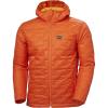 Helly-Hansen Lifaloft Insulator Jacket for Men, Lightweight Coat, Athletic-Shell-Jackets, Water-Resistant, Windproof(300 Patrol Orange)