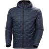 Helly-Hansen Lifaloft Insulator Jacket for Men, Lightweight Coat, Athletic-Shell-Jackets, Water-Resistant, Windproof(600 Navy)