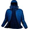 Helly-Hansen Mens Verglas Hooded Down Hybrid Insulator Jacket(607 Deep Fjord)