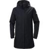 Helly-Hansen Womens Aden Insulated Waterproof Windproof Breathable Long Length Packable Hood Rain Coat Jacket(597 Navy)