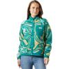 Helly-Hansen Women’s Imperial Printed Pile Snap, 537 Barely Blue Swirl Aop, Medium