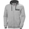 Helly-Hansen mens Hh Logo Full Zip Hoodie(949 Grey Melange)