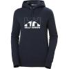 Helly-Hansen womens Nord Graphic Pullover Hoodie(599 Navy)