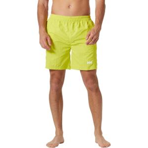 Helly Hansen Men’s Carlshot Quick Dry Swim Trunk Mesh Lining Board Shorts Boardshorts with Pockets(411 Cyber Lime)
