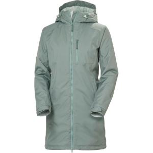 Helly Hansen Women’s Long Belfast Jacket(485 Grey Cactus)