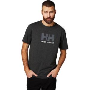 Helly-Hansen 33979 Men’s Logo T-Shirt(981 Ebony Melange)