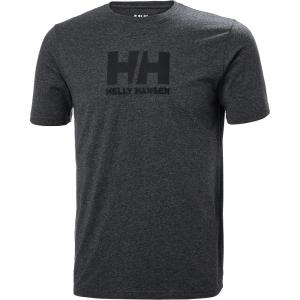 Helly-Hansen 33979 Men’s Logo T-Shirt(982 Ebony Melange)