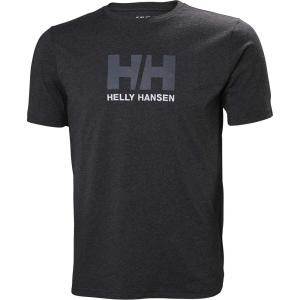 Helly-Hansen 33979 Men’s Logo T-Shirt(Ebony Melange)