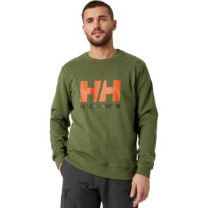 Helly-Hansen 34000 Men’s Hh Logo Crew Sweater(473 Terrain Green)