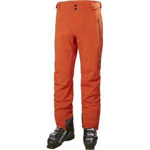 Helly-Hansen Alpha LIFALOFT Insulated Ski Pant – Waterproof Snow Pants – LIFALOFT Warmth & Winter Trousers for Men(300 Patrol Orange)