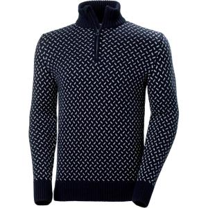 Helly-Hansen Arctic Icelander 1/2 Zip Sweatshirt for Men, Athletic-Sweaters, Warm & Breathable Outdoor Wear(596 Navy)
