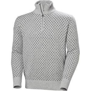 Helly-Hansen Arctic Icelander 1/2 Zip Sweatshirt for Men, Athletic-Sweaters, Warm & Breathable Outdoor Wear(949 Grey Melang)