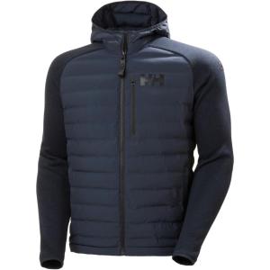 Helly-Hansen Arctic Ocean Hybrid Insulator Men’s Athletic Insulated Jacket, Lightweight, Breathable, Water-Resistant Coat(597 Navy)