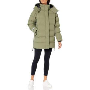 Helly-Hansen Aspire Puffy Parka Womens Winter Coat Puffer Jacket Insulated Water Resistant Long Warm Hooded Synthetic Down(421 Lav Green)