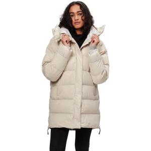 Helly-Hansen Aspire Puffy Parka Womens Winter Coat Puffer Jacket Insulated Water Resistant Long Warm Hooded Synthetic Down(857 Pelican)