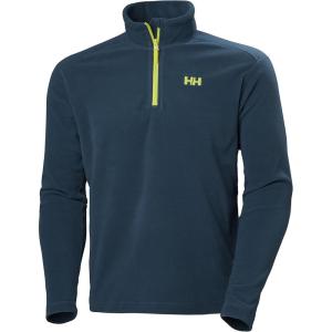 Helly-Hansen Daybreaker 1/2 Zip Fleece – Mens Recycled Fleece-Outerwear-Jackets, Cozy Half-Zip Pullover For All Seasons(504 Dark Teal)