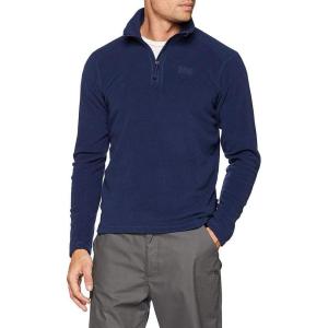 Helly-Hansen Daybreaker 1/2 Zip Fleece – Mens Recycled Fleece-Outerwear-Jackets, Cozy Half-Zip Pullover For All Seasons(690 Evening Blue)