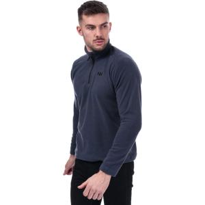 Helly-Hansen Daybreaker 1/2 Zip Fleece – Mens Recycled Fleece-Outerwear-Jackets, Cozy Half-Zip Pullover For All Seasons(994 Graphite Blue)